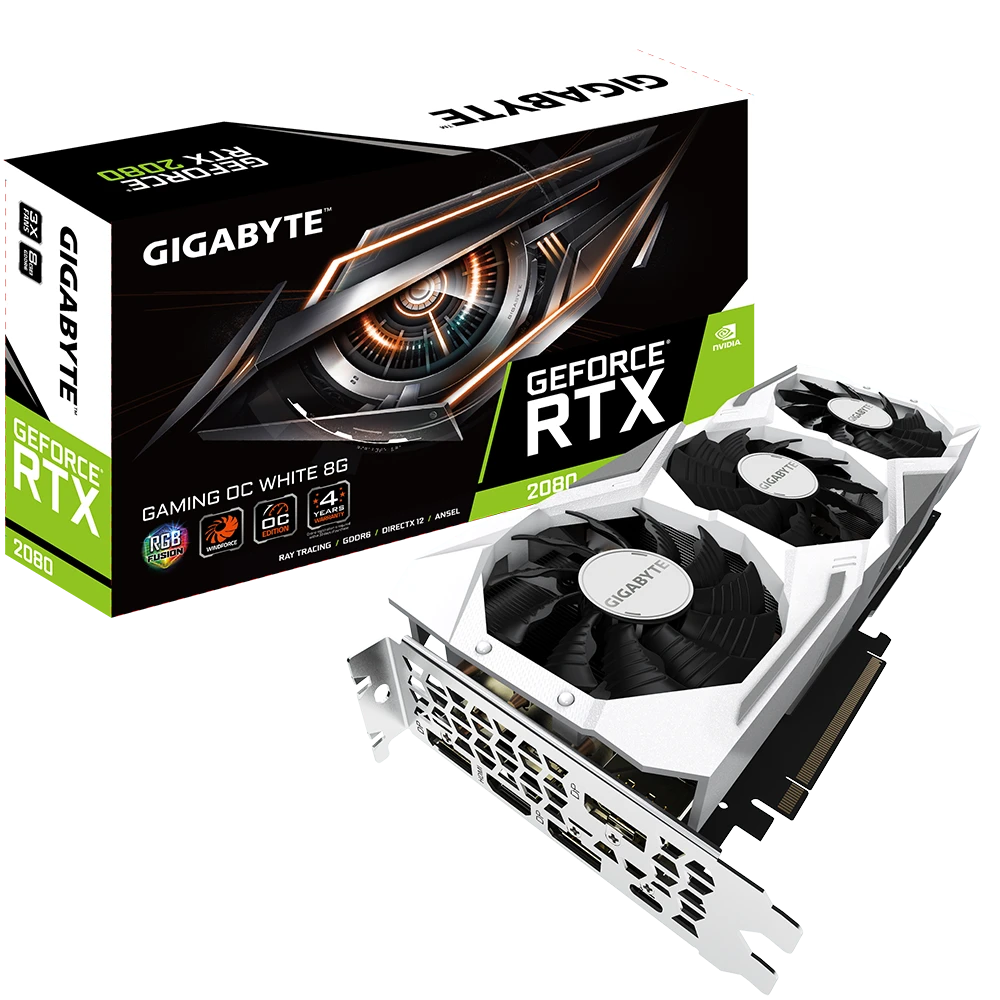 Gigabyte GeForce RTX 2080 GAMING OC WHITE 8G